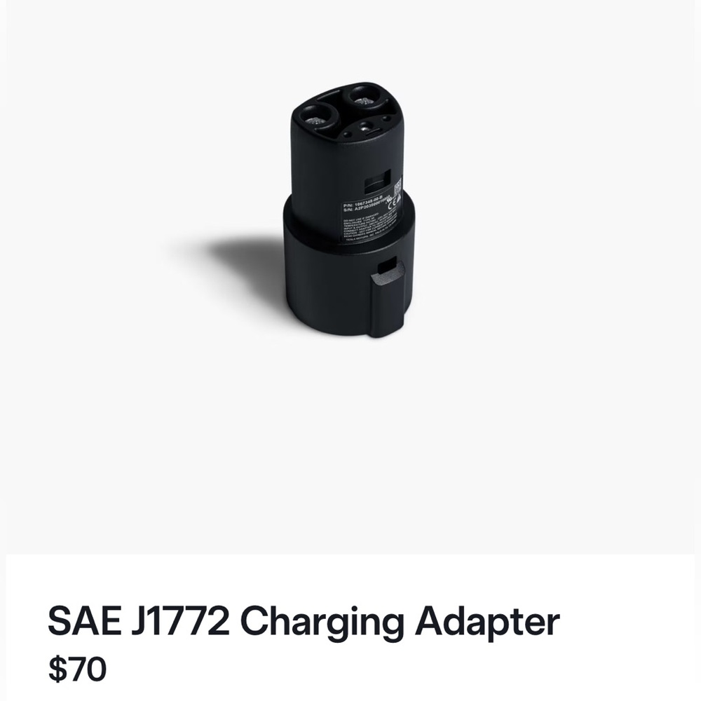 EUC Tesla Charging Adapter - SAE J1772